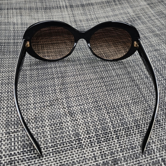 Dolce & Gabbana Women's Acetate Woman Round Sunglasses, Havana - Picture 9 of 10